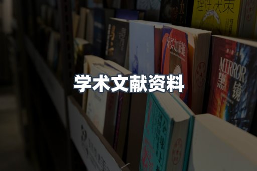 学术文献资料